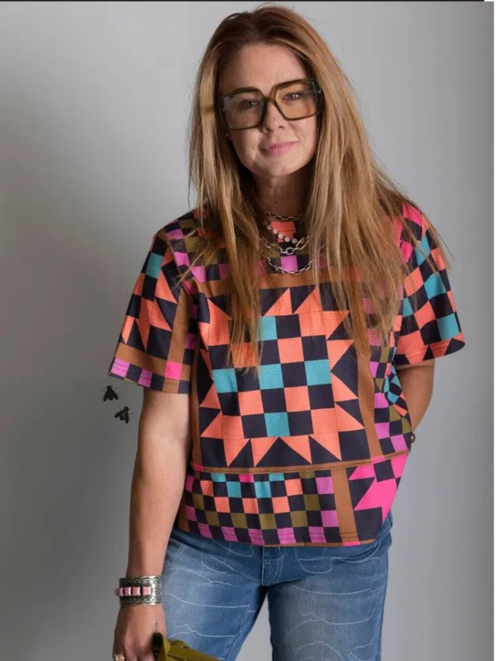 Ranch House Waffle Knit Top